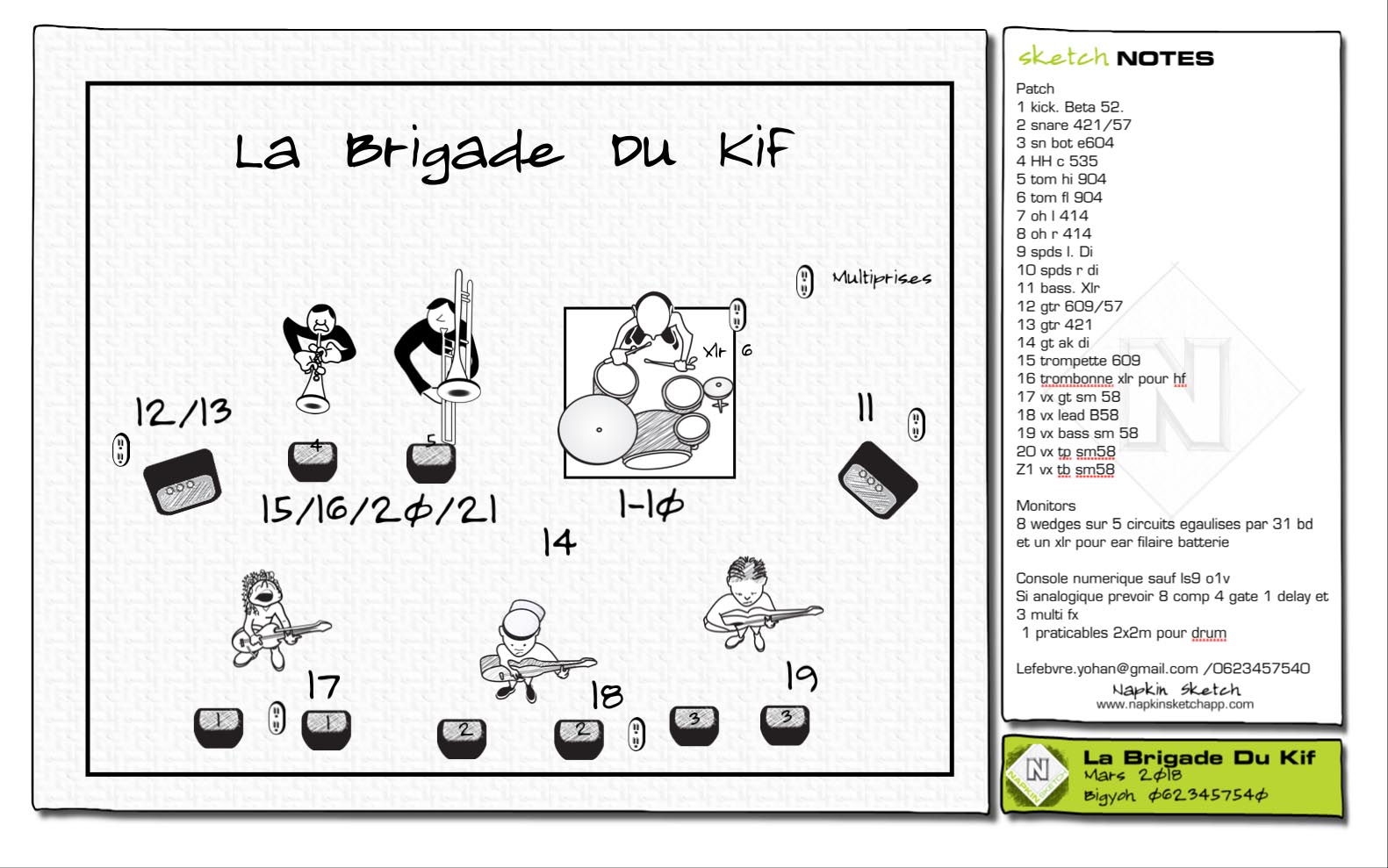 La Brigade Du Kif-Mars 2018