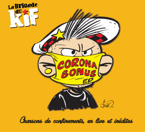 Cd digipack  - CORONA BONUS EP- 6 Titres - Décembre 2020