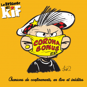 Cd digipack  - CORONA BONUS EP- 6 Titres - Décembre 2020