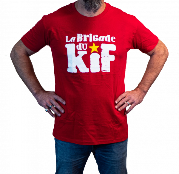 T-SHIRT LE CLASSIQUE - ROUGE - HOMME