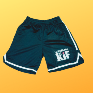 Short style basketball noir